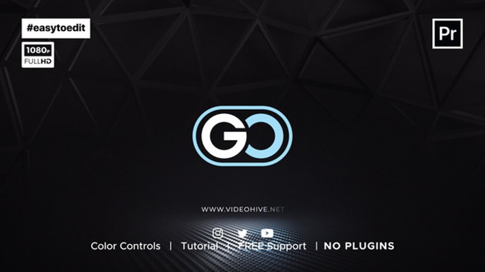 Modern Abstract Logo Reveal with Light Particles, Logo Stings ft. logo